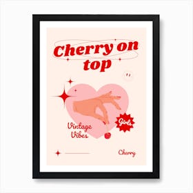 Cherry Art Print