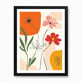 Flowers In A Vase 119 Poster