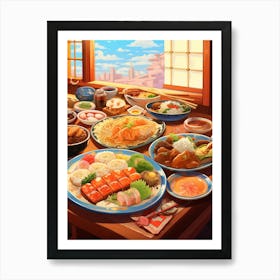 Japanese Food 4 Poster