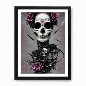 Goddess Of Death (5) Art Print