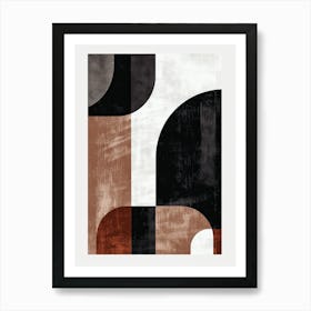 Happy Valley Goose Bay Stone Park Bauhaus Minimalist Art Print