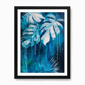 Tropical Leaves 82 Art Print