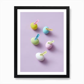 Easter Eggs 316 Art Print