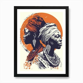 African Women 2 Art Print