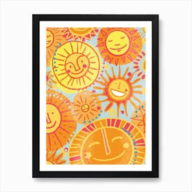 All The Sunshine Art Print