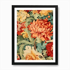 Floral Pattern 18 Art Print