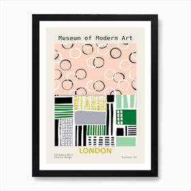 Museum Of Modern Art London Art Print