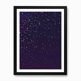 Starry Night Sky Art Print