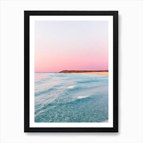 Elafonisi Beach, Crete, Greece Pink Photography 1 Art Print