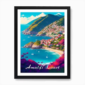 Amalfi Italy Art Print