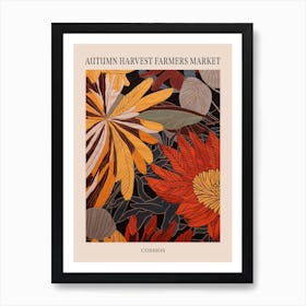 Fall Botanicals Cosmos 3 Poster Affiche