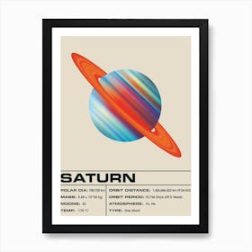 Saturn Light Art Print