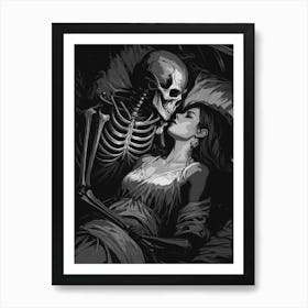 The Bone Sleep Art Print