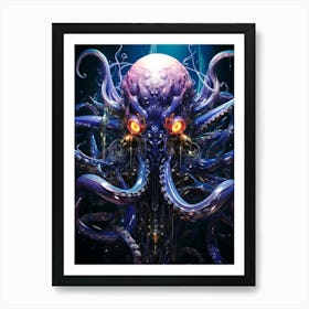 Octopus Art Print