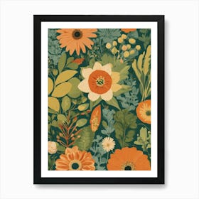 Floral Pattern Art Print