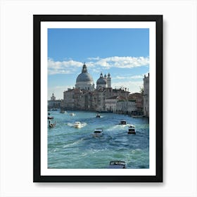 Grand Canal In Venice Art Print