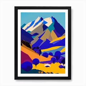 Gobi Gurvansaikhan National Park Mongolia Pop MatisseII Art Print