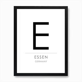 Essen  Germany Art Print