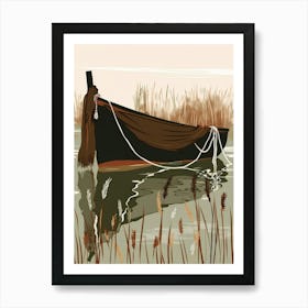 Boat In The Water 11 Art Print