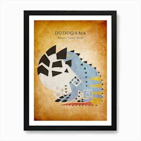 Dodogama Vintage Art Print