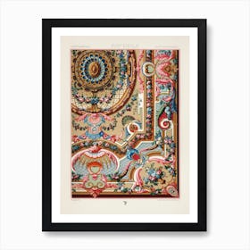 18th Century Pattern, Albert Racine (3) 1 Art Print