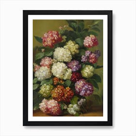 Hydrangea Painting 3 Flower Art Print