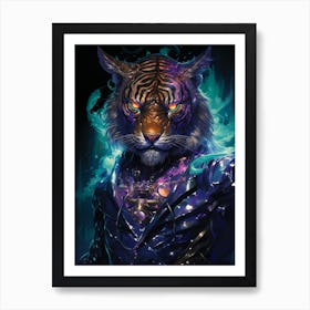 Tiger Of The Night Art Print