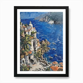 Amalfi Coast 4 Art Print