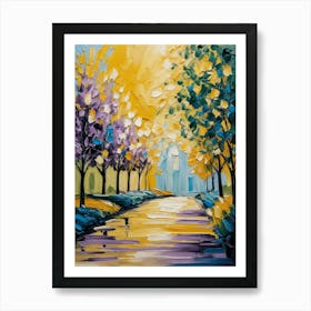 Walk In The Park Art Print