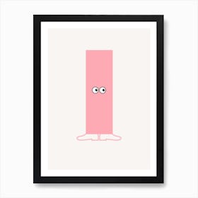 Alphabet Poster I Art Print