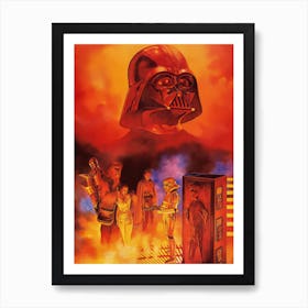Star Wars 6 Art Print