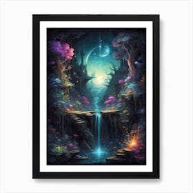 Fairytale Forest 3 Art Print