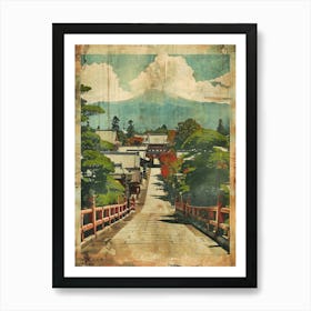 Oshinohakkai Mid Century Modern 2 Art Print