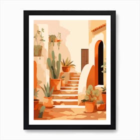 Cactus Garden Art Print