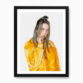 Billie Eilish Art Print