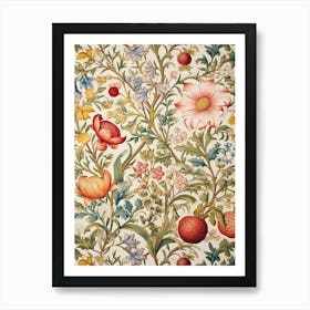 William Morris Wallpaper 196 Art Print