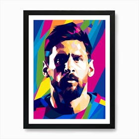 Lionel Messi 13 Art Print