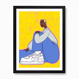 Crep Check Art Print