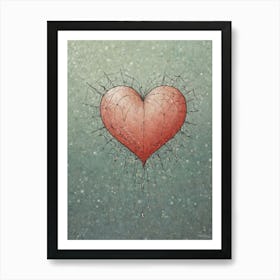 Heart Of Glass Art Print