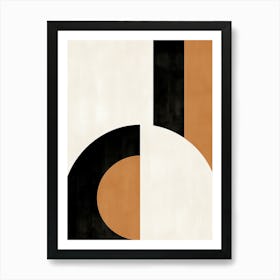 Mid Century Medley; Prismal Paradise Art Print