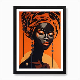 African Woman 29 Art Print