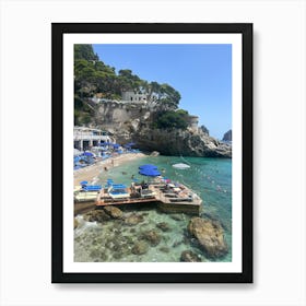 Marina Piccola, Capri Art Print