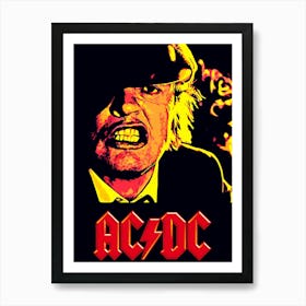 Ac/Dc Poster Art Print