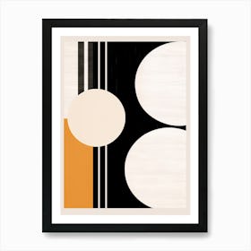 Aesthetics Of Beige Bauhaus Art Print