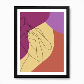 Woman'S Body Art Print