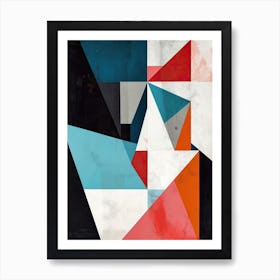 Abstract Geometric Minimalism 34 Art Print