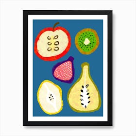 Fruits With Seeds Art Print