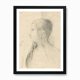 Brunnhilde (1894), Odilon Redon Art Print