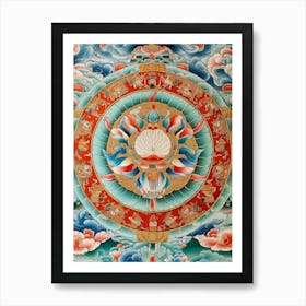 Buddhist Mandala Art Print