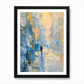 Abstract Cityscape 28 Art Print